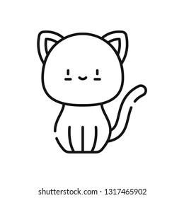 Cat vector icon