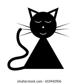 Cat vector icon