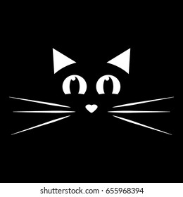 Cat vector icon