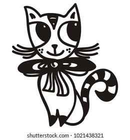 Cat. Vector illustration