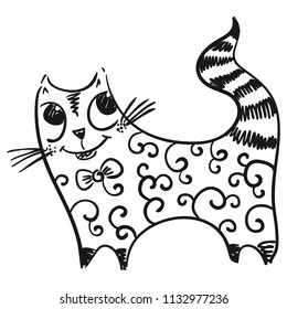 Cat. Vector illustration