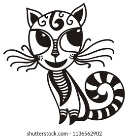 Cat. Vector illustration