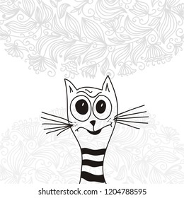 Cat. Vector illustration
