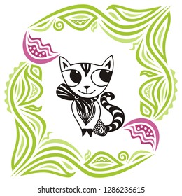 Cat. Vector illustration
