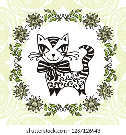 Cat. Vector illustration
