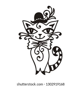Cat. Vector illustration