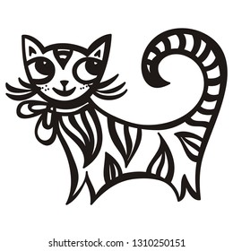 Cat. Vector illustration