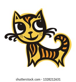  Cat. Vector illustration