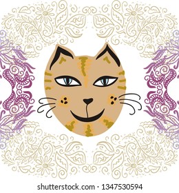 Cat. Vector illustration