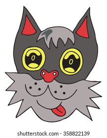 cat vector illustration