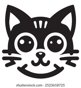 Cat vector illustration art cat icon 
