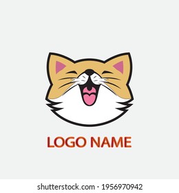 cat vector illustration design icon logo template