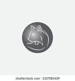 cat vector illustration design icon logo template