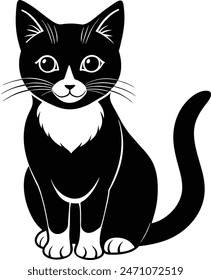 cat vector illustration eps 10