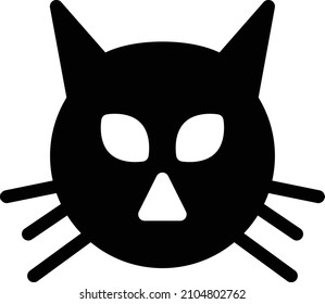 cat Vector illustration on a transparent background. Premium quality symbols. Glyphs  vector icon for concept and graphic design.