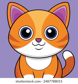 cat vector illustration. This is vector illustration.