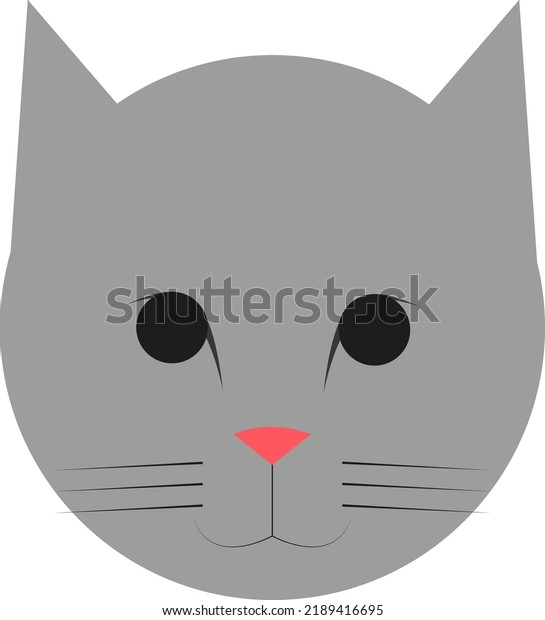 Cat Vector Illustration White Background Stock Vector Royalty Free Cat Vector Illustration White Background Stock Vector Royalty Free