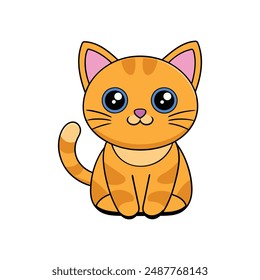 Cat vector illustrations  printable, cute designs for clipart, cartoons, and line art.