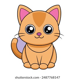 Cat vector illustrations  printable, cute designs for clipart, cartoons, and line art.