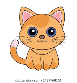 Cat vector illustrations  printable, cute designs for clipart, cartoons, and line art.