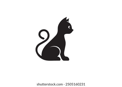 A cat vector image would be a sleek and simplified representation of a cat, designed using smooth lines, geometric shapes, and flat colors to create a modern, versatile graphic. Here’s a detailed desc