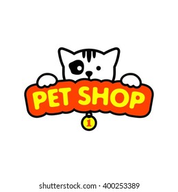 Cat vector logo