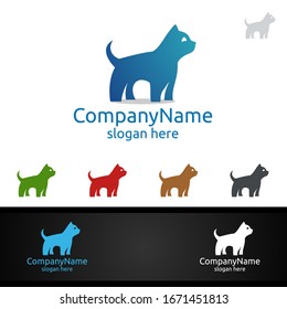 Cat Vector Logo for Pet Shop, Veterinary, or Cat Lover Concept
