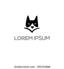 Cat vector logo (sign, icon, illustration)