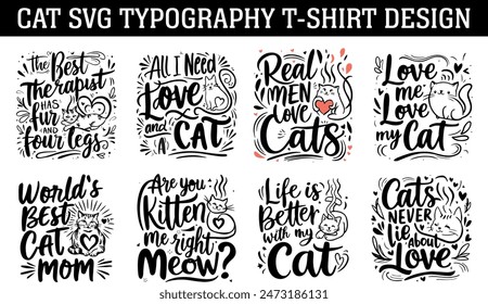 Diseño de la camiseta de la tipografía del Vector del gato, camiseta Nueva, diseño moderno de la camiseta, diseño único de la camiseta, diseño creativo de la camiseta, camiseta del Vector, camiseta editable