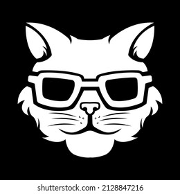 1,805 Cat wearing glasses Stock Vectors, Images & Vector Art | Shutterstock