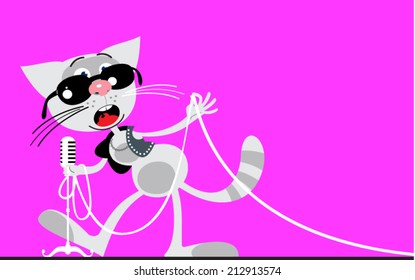 cat who sings