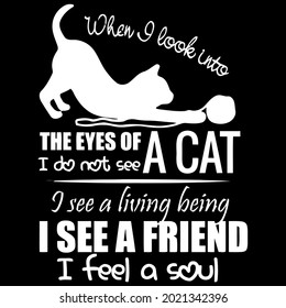 cat wo t design vector illustration for use in design and print wall art poster canvas