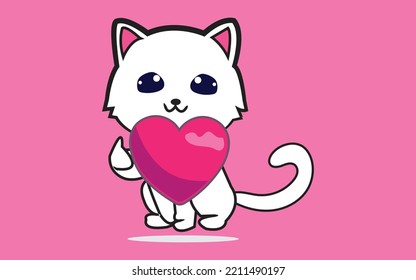 cat yawning sleepy cartoon vector