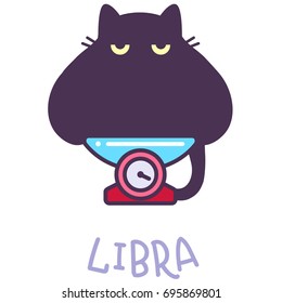 Cat Zodiac Astrology Sign Libra