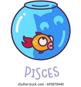 Cat Zodiac Astrology Sign Pisces