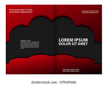 Catalog or brochure template design 