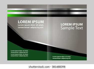 Catalog or brochure template design 