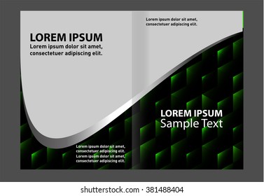 Catalog or brochure template design 