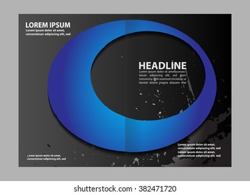Catalog or brochure template design
