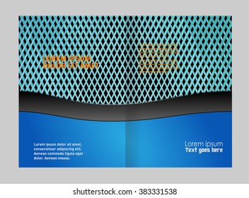 Catalog or brochure template design
