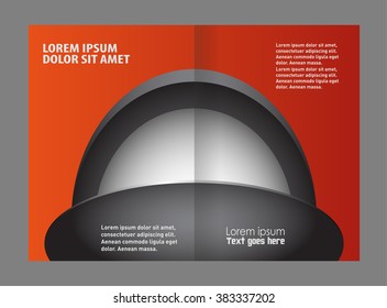 Catalog or brochure template design
