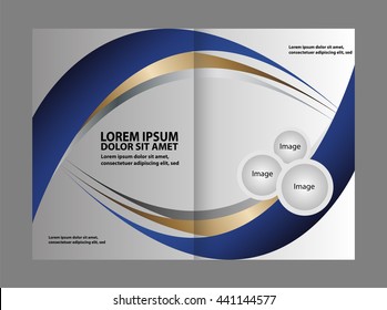 Catalog or brochure template design

