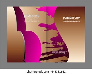 Catalog or brochure template design
