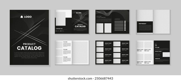 Catalog design or 12 pages product catalogue template design
