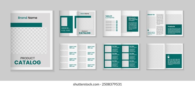 Catalog design or 12 pages product catalogue template design