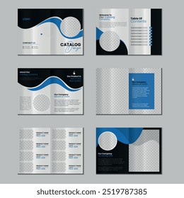 Catalog design or 12 pages product catalogue template design