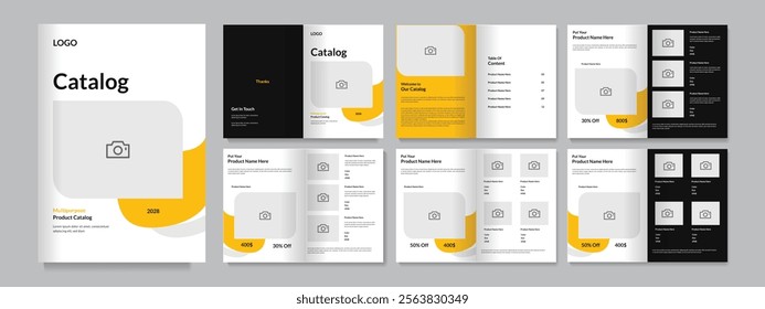 catalog design layout, Fashion and Multipurpose Portfolio, Catalogue Template, Furniture product catalog or catalogue template