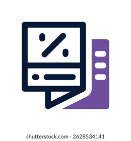 catalog duotone icon. Sleek and modern vector icon for websites, mobile apps, marketing materials, and corporate design. Fully scalable and ready to use.