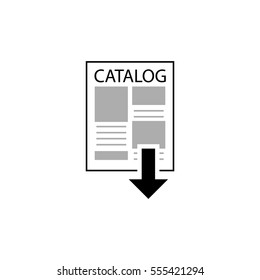 Catalog Icon, Vector Illustration.