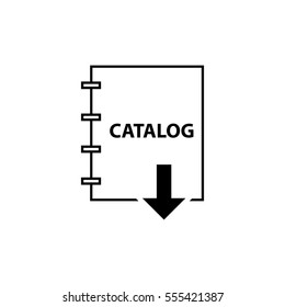 Catalog Icon, Vector Illustration.